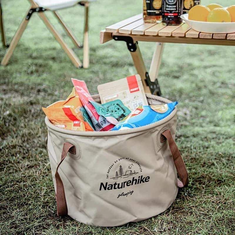 ถังอเนกประสงค์ Naturehike ถังน้ำพับได้ ถังน้ำแคมป์ปิ้ง