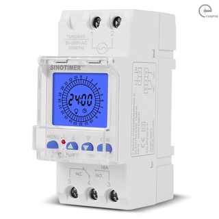 [toolhelper] นาฬิกาจับเวลาดิจิทัล หน้าจอ LCD 24 ชั่วโมง 85-265V ตั้งโปรแกรมได้ ตั้งโปรแกรมได้ พร้อม 15 นาที