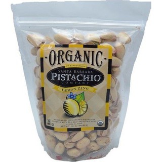 Santa Barbara Organic Lemon Zing Pistachio  340g  ซานต้าบาร์บาร่าออร์แกนิคเลมอนซิงพิสตาชิโอ 340 กรัม