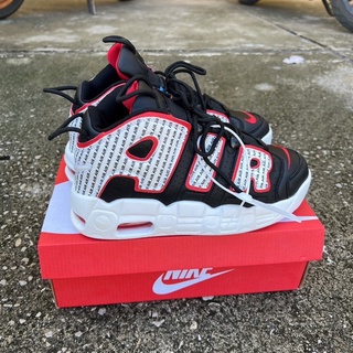 Nike More Uptempo (size40-45) Black White Red