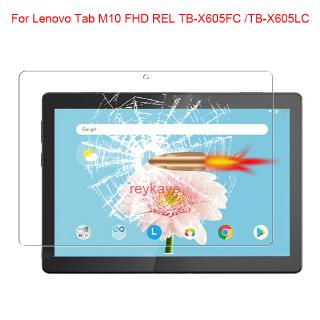 กระจกนิรภัยกันรอยหน้าจอสําหรับ Lenovo M 10 Fhd Rel Tb - X 605 Fc Tb - X 605 Lcdการป้องกันหน้าจอ