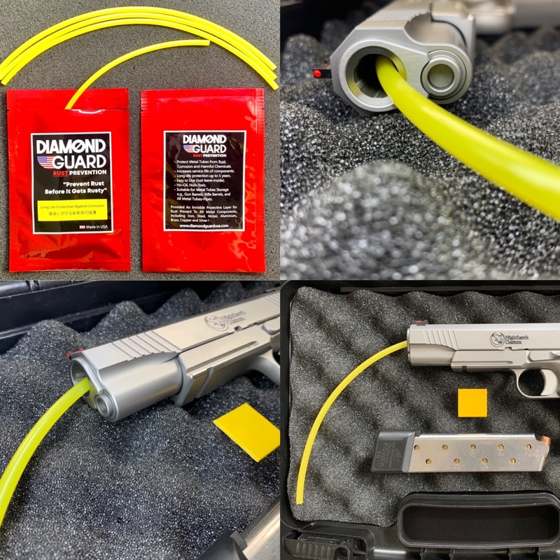 DiamondGuard - Rust Prevention ป้องกันสนิมลำกล้อง ท่อเหล็ก ใช้ในกล่องปืน กล่องนาฬิกา กล่องเครื่องมือ
