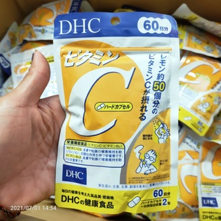 Dhc vitamin c 60 days หน้าซองใหม่