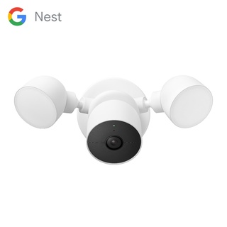 Google Nest Cam with Floodlight กล้องวงจรปิดพร้อมไฟส่องสว่าง สำหรับในร่มและกลางแจ้ง รับประกัน 1 ปี