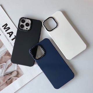 Silicone กำมะหยี่ Black /White /Deep Blue เคสซิลิโคนกำมะหยี่ เคสสีพึ้น เคสสำหรับรุ่น 78/SE20 - 14 14plus 14pro 14promax 15 Pro Max