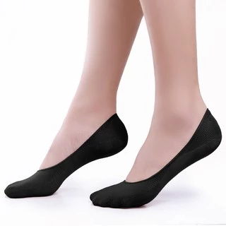 CHERILON Silicon No-Show Sock เชอรีล่อน ถุงเท้า ถุงเท้าข้อเว้า ถุงเท้าซิลิโคน กันหลุด นุ่ม ระบายอากาศ ใส่สบาย NSA-NEFC05