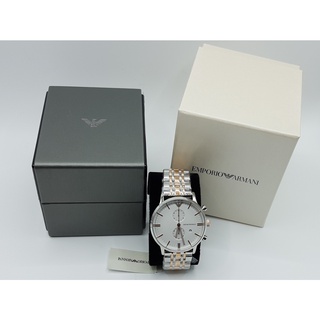 นาฬิกา EMPORIO ARMANI MENS AR0399 CLASSIC 43 MM QUARTZ พร้อมกล่อง (ใหม่)