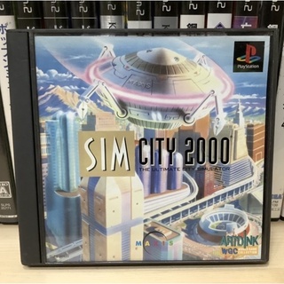 แผ่นแท้ [PS1] SimCity 2000 (Japan) (SLPS-00420 | 91098) Sim City