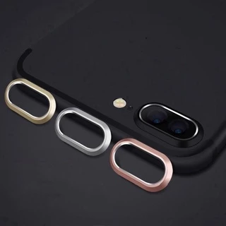 แหวนครอบเลนส์กล้อง สำหรับ Compatible For iPhone X 7 8 Plus