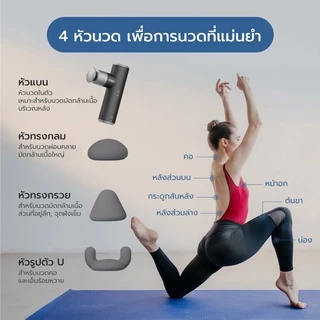 breo รุ่น Massagun S1 ปืนนวดผ่อนคลายกล้ามเนื้อ