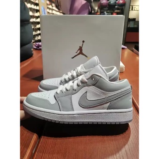 Nike  AIR JORDAN 1 LOW WHITE WOLF GREY