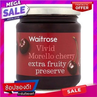 เวทโทรสแยมพรีเซิร์ฟมอเรลโลเชอร์รี่ 340กรัม Wetrose Jam Preserved Morello Cherry 340g