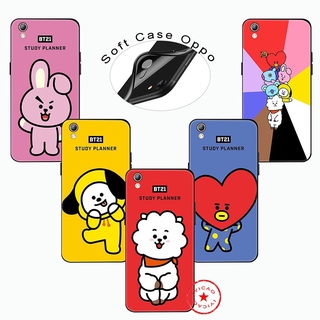 เคสโทรศัพท์มือถือ แบบนิ่ม ลายการ์ตูน BTS Boys สําหรับ  OPPO A12 A12S A12E A92s A91 F15 A8 A31 A92 A72 A52 X2 A53 A32 Pro ABLU31