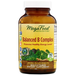 💥pre order💥 MegaFood, Balanced B Complex, 90 Tablets