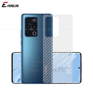 ฟิล์มกันรอยหน้าจอ คาร์บอนไฟเบอร์ ไม่ใช่กระจกนิรภัย สําหรับ MeiZu 18s 18 Pro 16 16T 16th Plus 5 ชิ้นต่อล็อต