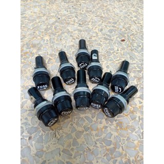กระบอกฟิวส์ สำหรับใส่ฟิวแก้ว ขนาด30มม ซองใส่ฟิวส์ขนาด 30มม ขายแพค10ตัว ราคา 90 บ.สินค้าพร้อมส่ง