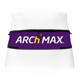 ARChMAX เข็มขัดวิ่งคาดเอวใส่ของ น้ำหนักเบา Belt Run - Purple