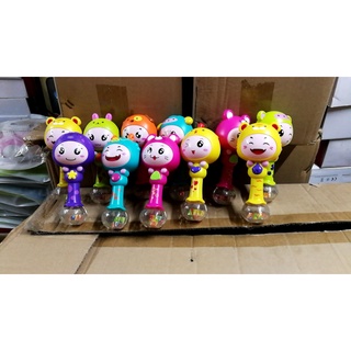 ลดล้างสต็อกสินค้าตามสภาพ เขย่ามือเด็กคละลาย 3101 แบรนด์ Huile toys ไม่มีกล่องค่ะ