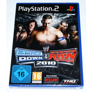 WWE SmackDown vs. Raw 2010 แผ่นเกมส์ PS2