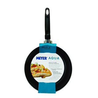 กระทะตื้น MEYER AQUA 20 ซม. สีดำ เครื่องครัว FRYING PAN MEYER AQUA 20CM BLACK