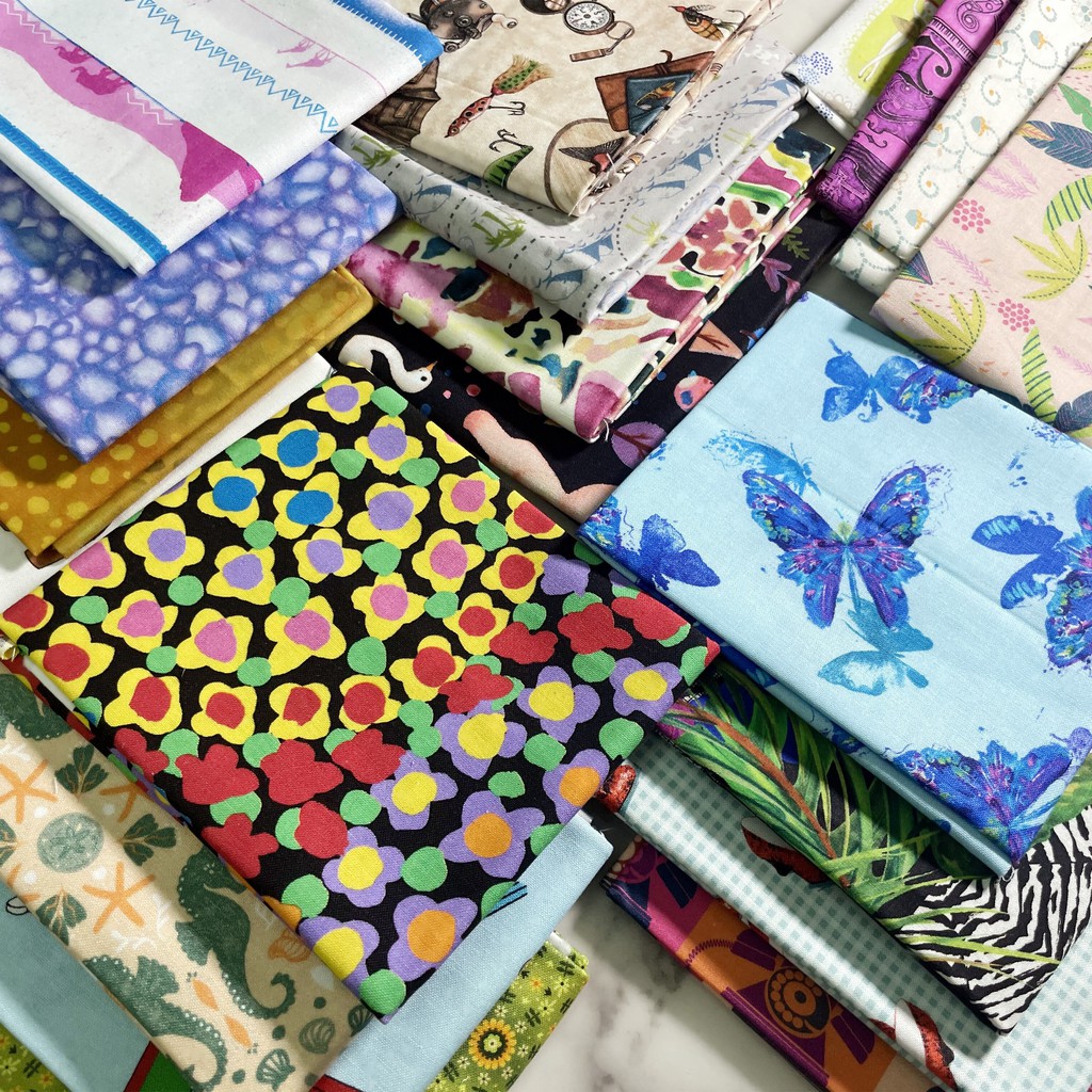 Layer Cakes ผ้าธรรมดาผ้าฝ้ายแท้พิมพ์ผ้า Specialty Patchwork Quilting Handmade ผ้า Kain 4555 ซม.