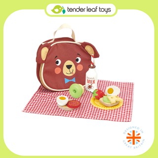 Tender Leaf Toys ของเล่นไม้ ของเล่นบทบาทสมมติ ปิคนิคหมีน้อย Little Bears Picnic