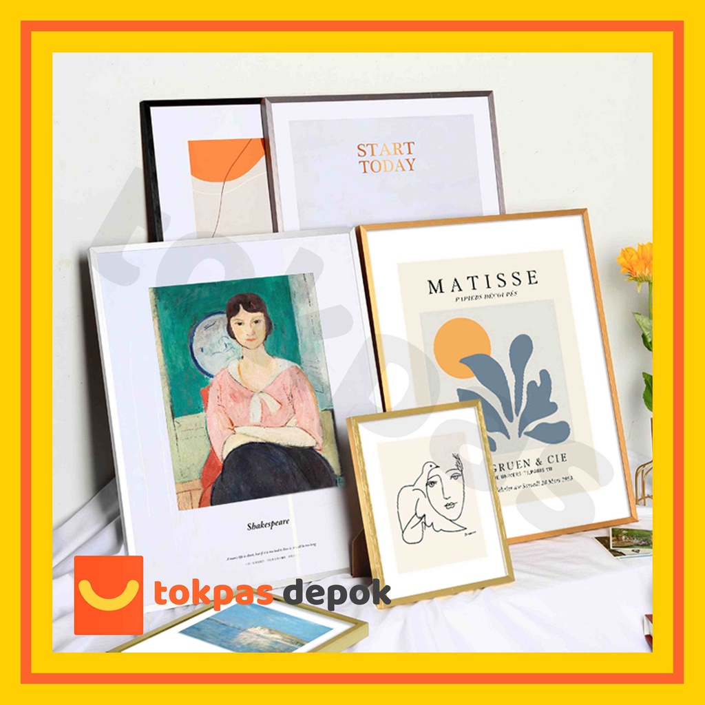 ใบรับรอง Diploma Frame กรอบรูปขนาด A4 21x30 ซม. Naoko