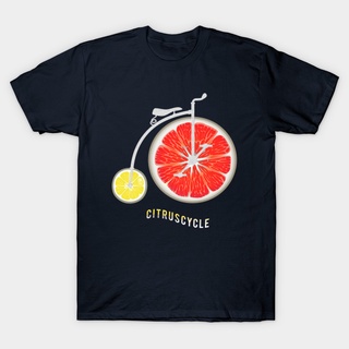 เสื้อยืด ลาย Citrus cycling สําหรับผู้หญิง และผู้ชายSize S-5XL