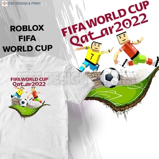 Baju Roblox Budak Fifa 22 T Shirt Tshirt Lelaki Cotton Newborn Clothing Kanak Anime Top Melayu Baby Unisex Kids Fashion