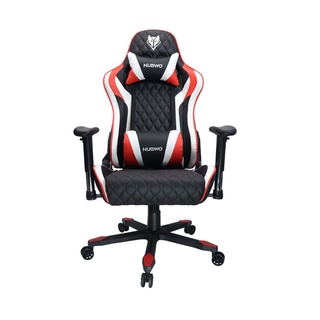 SB Design Square Nubwo เก้าอี้เล่นเกม Gaming Chair Nbch020 Black/Red/White (54x50x135 ซม.)