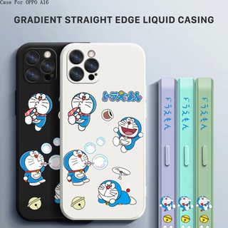 OPPO A16 A16K A16E A93 A95 A55 2020 4G ออปโป้ สำหรับ Case Doraemon Cat เคส เคสโทรศัพท์ เคสมือถือ