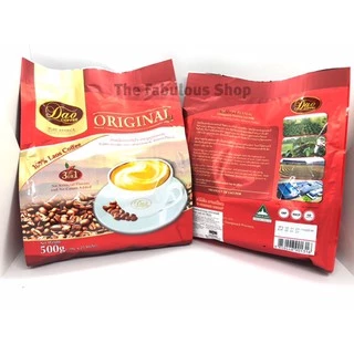 [Exp:03.2027]Dao Coffee Original ดาว คอฟฟี่ ออริจินอล 3 in 1 นำ้หนักสุทธิ 500 กรัม (20 กรัม x 25 ซอง)