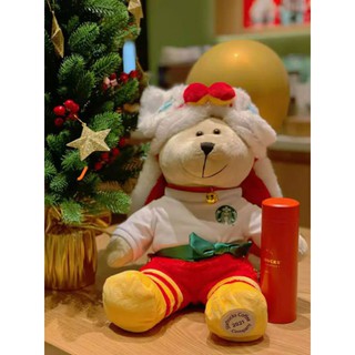 Starbucks Lion Dance Bearista พร้อมแก้วน้ํา