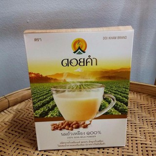 Doi Kham 100% Soya Milk Powder 140g. (Prevent heart disease)