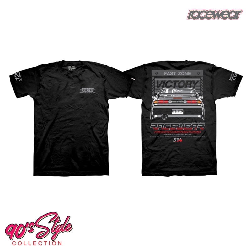 FAST ZONE เสื้อยืดพิมพ์ลาย - racewearbkk - ThaiPick