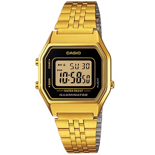 นาฬิกาCasio นาฬิกาข้อมือผู้หญิง รุ่น LA-680WGA-1DF - Gold จากร้าน henghengwatch