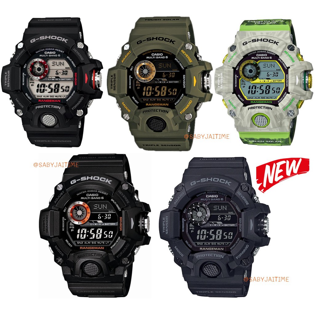 แท้ 💯 GShock Rangman GW9400 GW94001 GW94003 GW9400BJ1J ประกัน