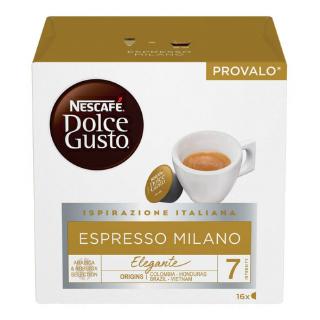 DOLCE GUSTO MILANO espresso Capsule Coffee 16 capsules เอสเพรสโซ่ กาแฟแคปซูล
