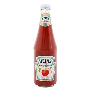 Heinz Ketchup 600 g ไฮนซ์ซอสมะเขือเทศ 600 กรัม เครื่องปรุง ผงปรุงรส  ซอสปรุงรส