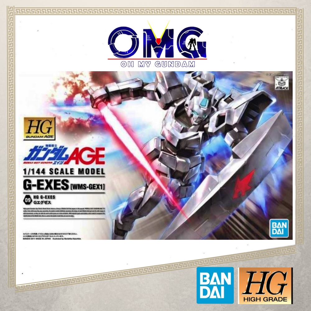 Bandai HGAG G-Exes Gundam G-Exes 60366 Gundam Age G-Exes HG G Exes 1/144 G-Exes OMG WMS-GEX1 G-Exes 