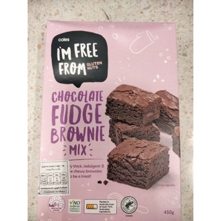 Coles Chocolate Fodge Brownie Mix  บราวนี่ รสช็อคโกแลต 450กรัม