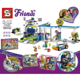 ProudNada Toys ของเล่นเด็กชุดตัวต่อเลโก้เฟรน S 1158 Friends 338+PCS 1158