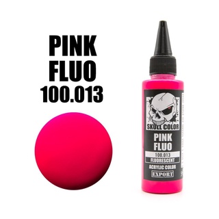 SKULL COLOR 60 ml. FLUORESCENT Pink Fluo 013