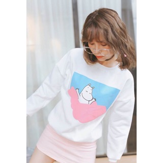 NEW IN😋💕 #สินค้านำเข้า Moomin korean sweater