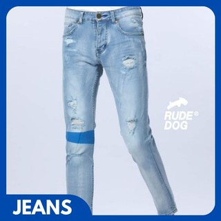 🔥ลดล้างสต็อก​​ กางเกงยีนส์ ผู้หญิง รุ่น Blue Belt | Rudedog​®​ Jeans