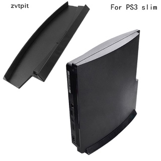 [ZVPT] Vertical Stand Holder Hold Dock Plastic bracket Base for PS3 Slim console Black DSF