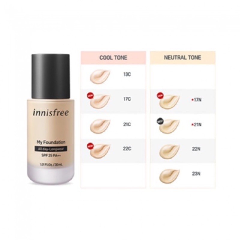Innisfree my foundation 30ml / 마이 파운데이션 sodaados ThaiPick