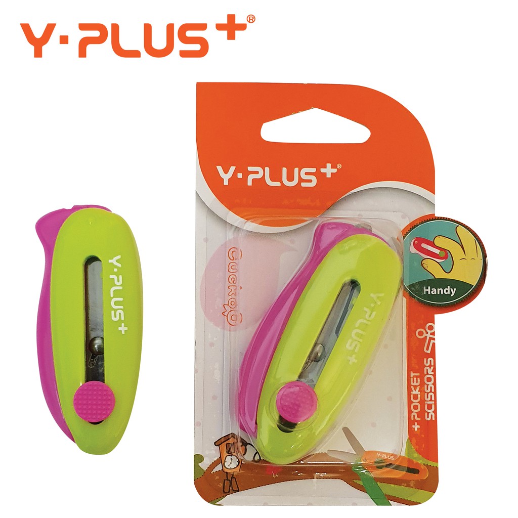 กรรไกร YPlus+ CUCKOO (บรรจุการ์ด Blister) - 2 ชิ้น
