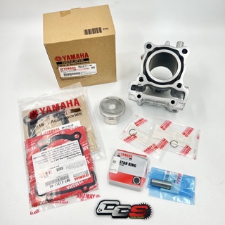 ชุดเสื้อสูบลูกสุบเดิม 58MM สำหรับ EXCITER155 vva ของ Yamaha แท้งานอินเดีย