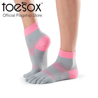 ToeSox โทซอคส์ ถุงเท้ากีฬาแยกนิ้ว เนื้อหนาปกติ ข้อสูง รุ่น Minnie